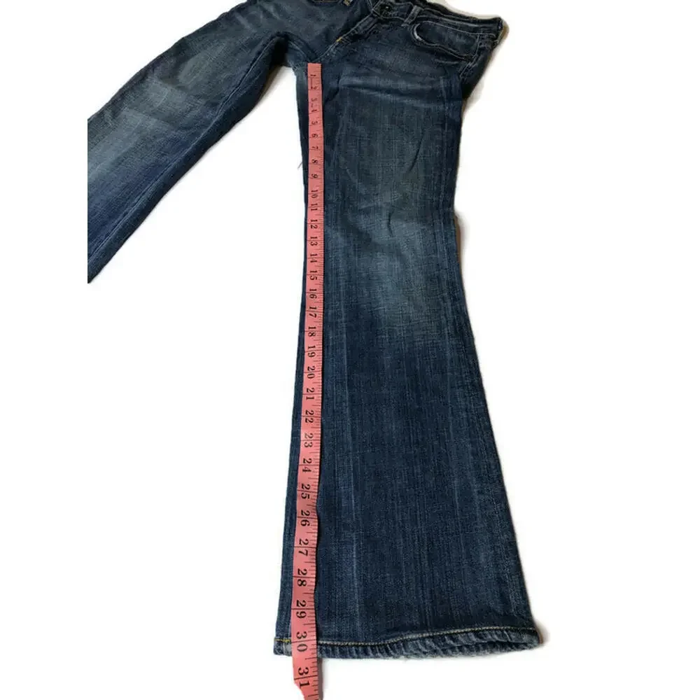 Citizens of Humanity Womens Kelly Low Rise Bootcut Denim Jeans 90s Y2K Size 28 - Picture 8 of 9